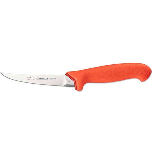 Couteau à désosser WildLine 13cm, flexible, relevée, scarlett rouge