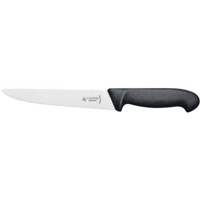 Couteau à désosser, manche noir 16 cm