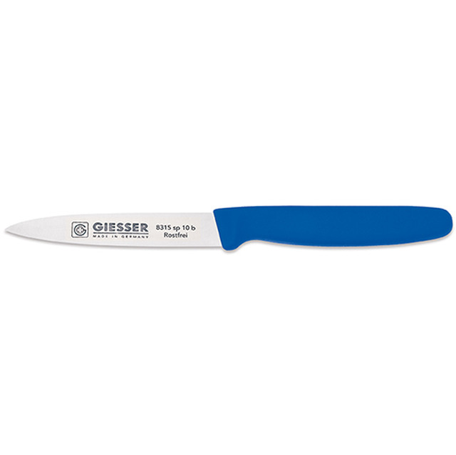 Gemüsemesser, blau 10 cm, mit Spitz