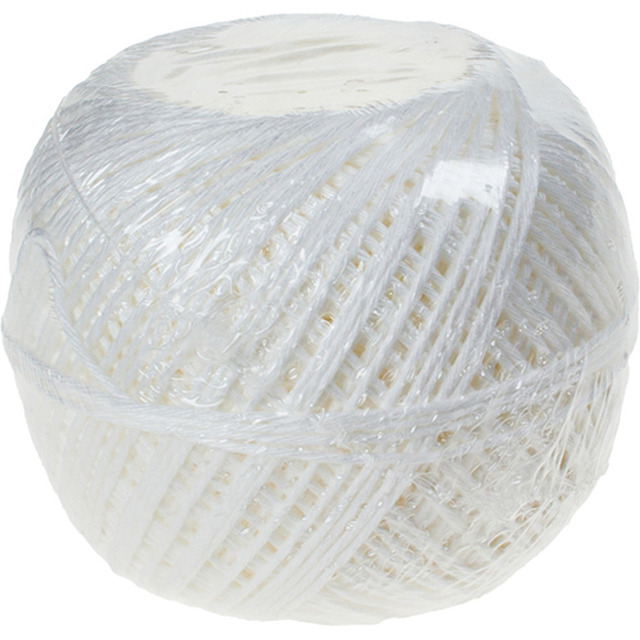 Bindfaden, Flachs, weiss 10 Knäuel à 100 gr., LFC 1600, Ø 0.8 mm