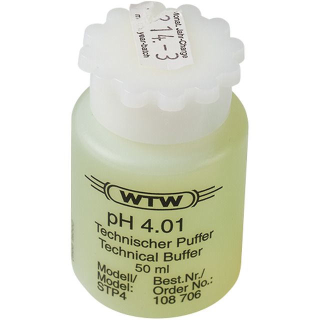 Solutions pH 4.0 pour mètre pH