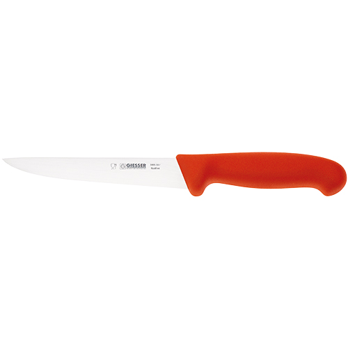 Couteau à désosser, manche noir 16 cm