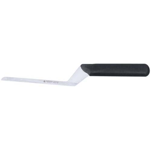 Couteau à Brie, manche en plastique 15 cm, noir, lame 6mm large