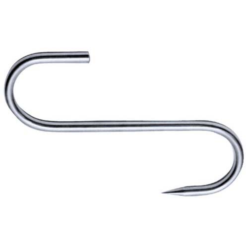 Crochet, forme S, inoxydable 160/6 mm