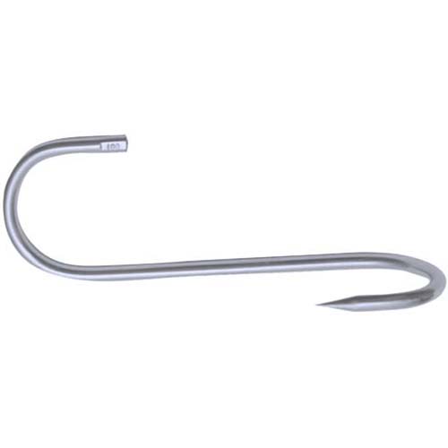 Normhaken G-Form, rostfrei 185/7 mm, 100 gr.