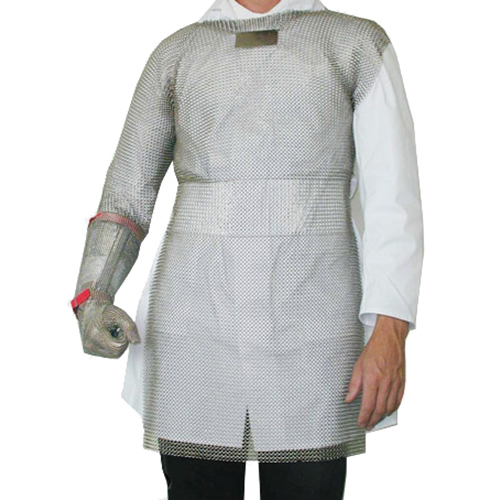 Stichschutzschürze Bolero 100 x 65 cm, Ärmel rechts